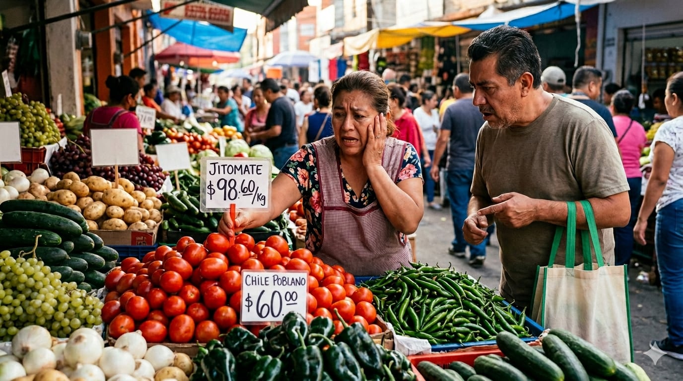 Inflación te libera de la dieta: verduras suben hasta 121%