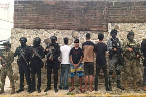 Operativo en Acapulco: capturan a cuatro hombres vinculados con Los Rusos