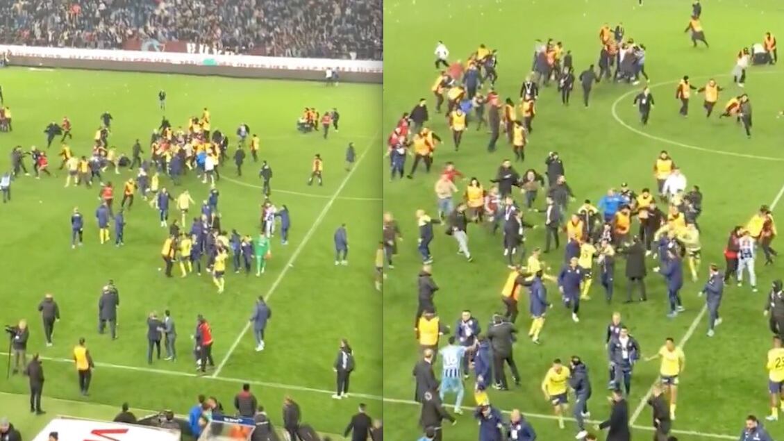 Violencia futbol turco