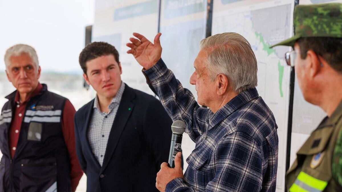 El presidente destacó su relación con Samuel García. (Cortesía)