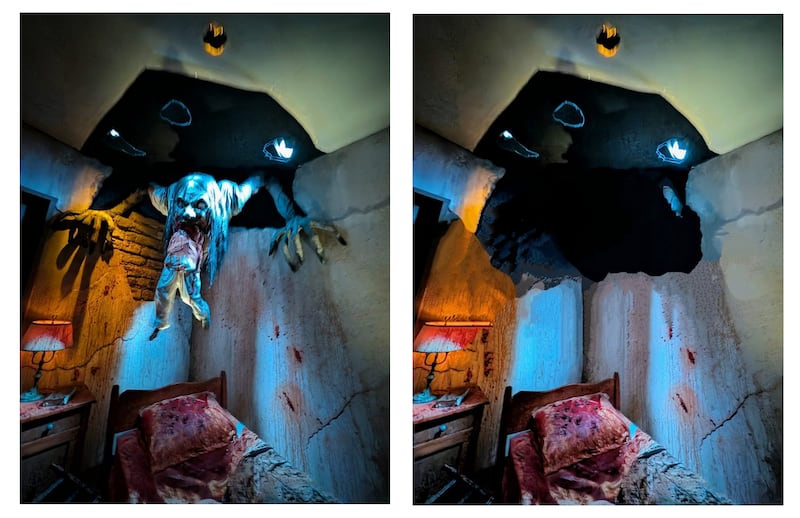 Probamos el nuevo Google Pixel 10 Pro entre luces tenebrosas, monstruos y niebla en Universal Studios Hollywood