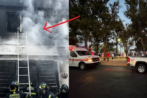 Incendio arrasa vivienda en San Juan de Aragón; tres perros mueren entre las llamas