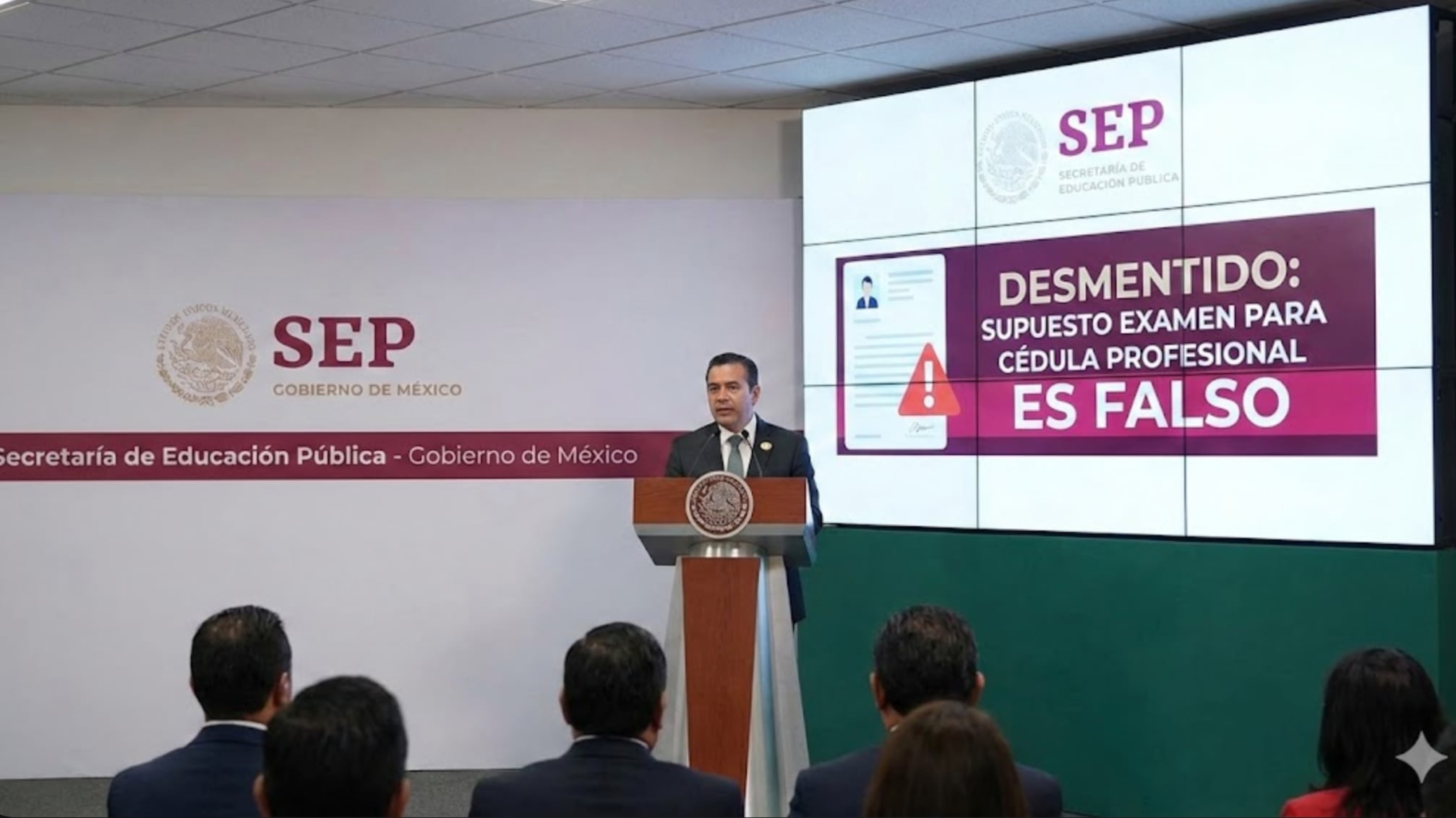 SEP examen cédula profesional