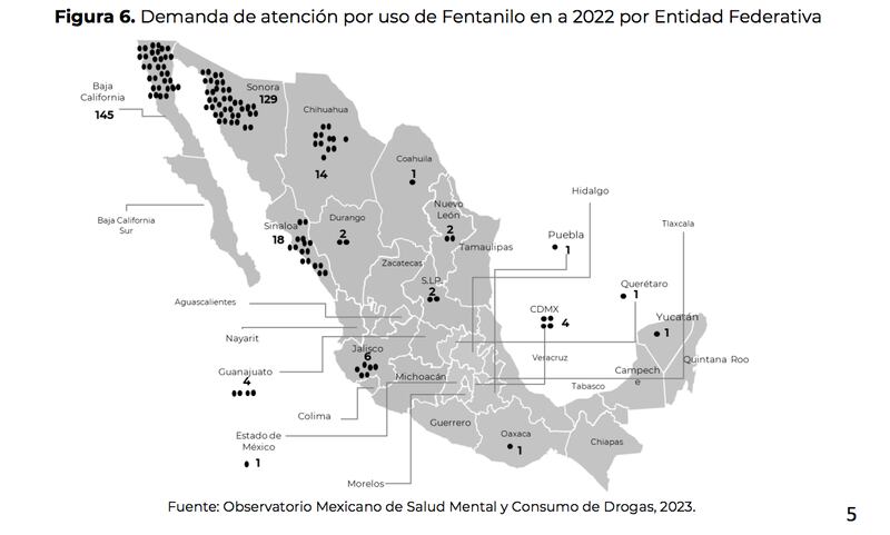 Consumo de drogas sintéticas en México (Cortesía / Conasama)