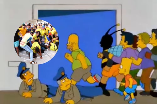 Los Simpson predijeron el portazo de la final de la Copa América