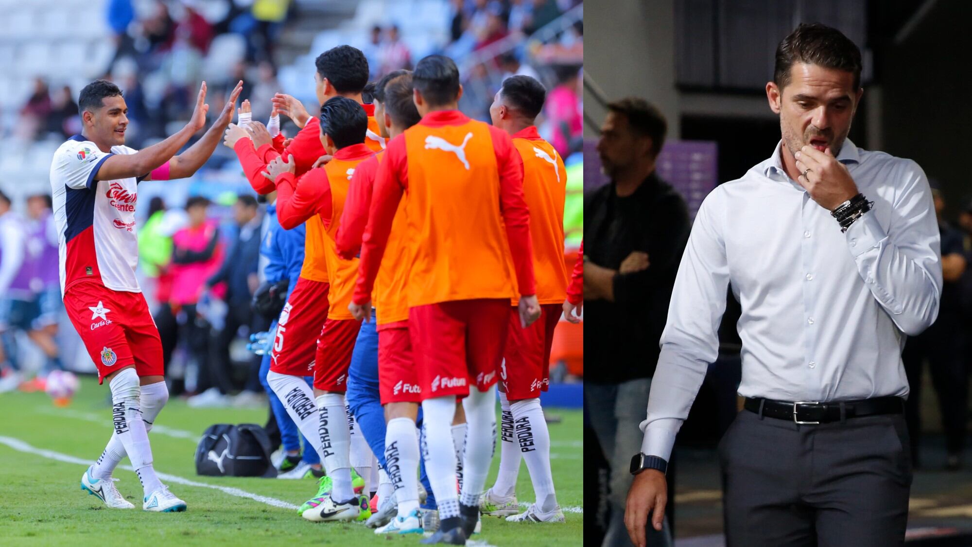 Golean a Fernando Gago y chivas vence a Pachuca