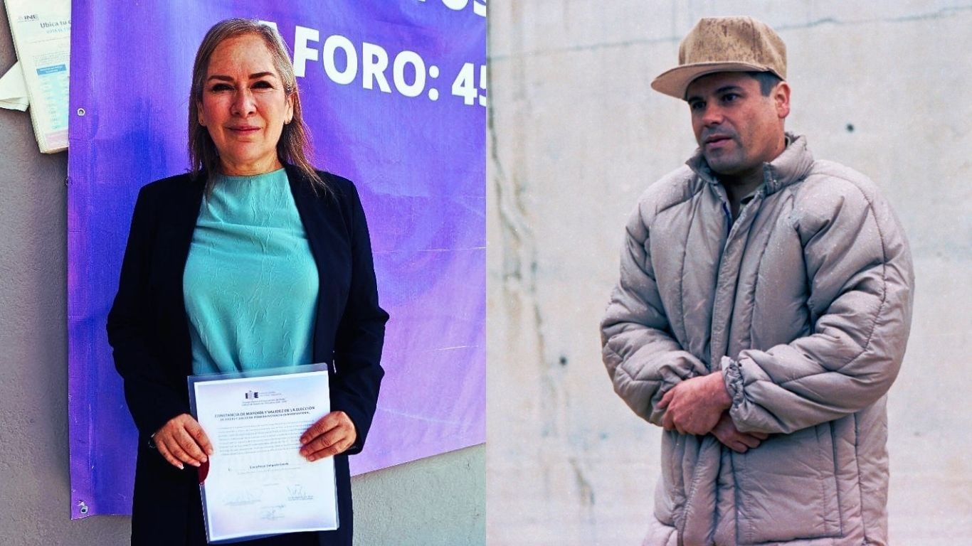 Silvia Rocío Delgado y El Chapo