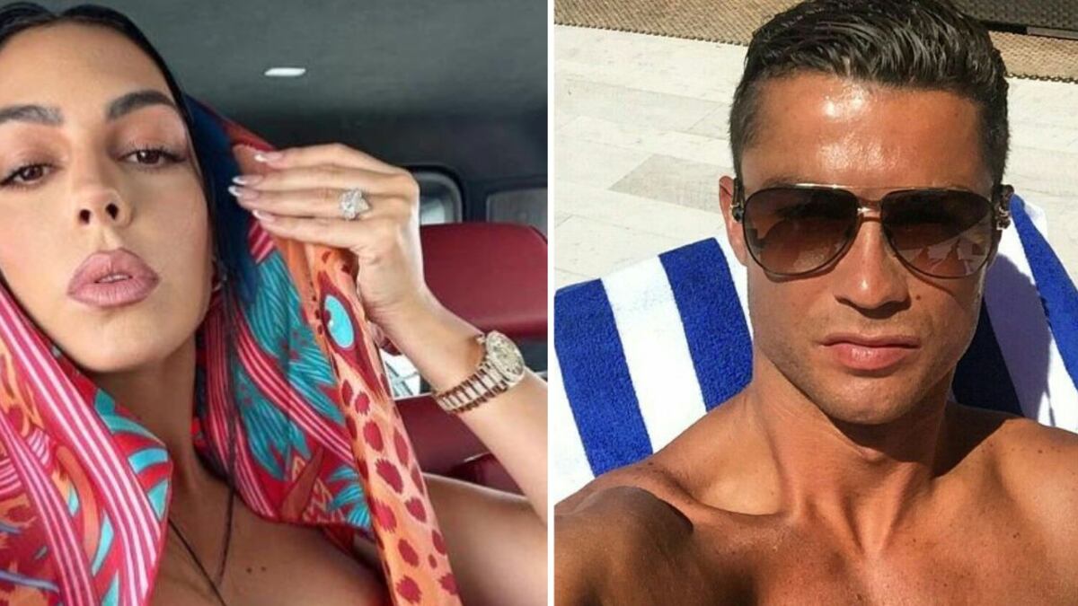Georgina Rodríguez y Cristiano Ronaldo