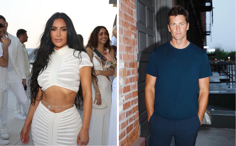 Ex de Gisele Bündchen, Tom Brady estaria vivendo novo romance com Kim Kardashian