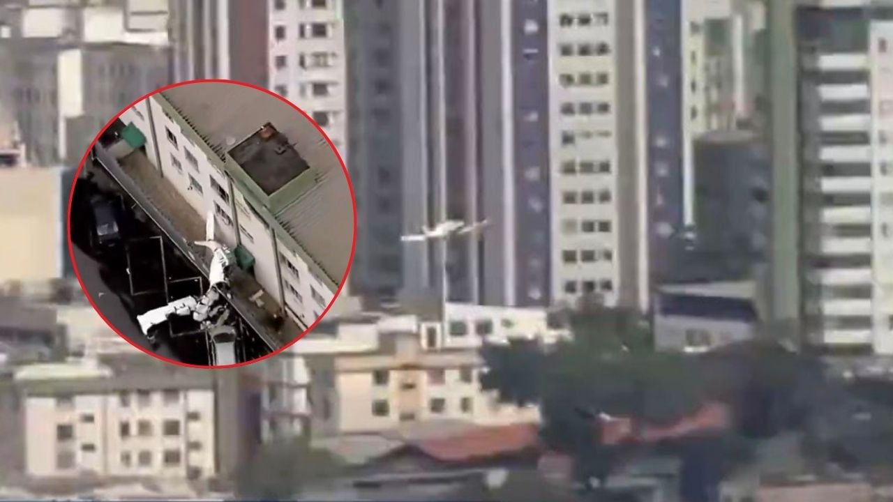 Avión se estrella en en la ciudad de Belo Horizonte