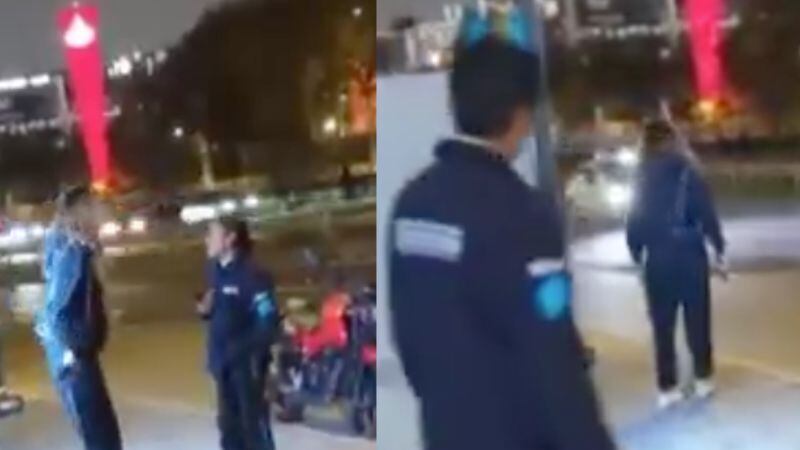 Ximena Pichel, conocida como Lady Racista, insulta a guardia de seguridad