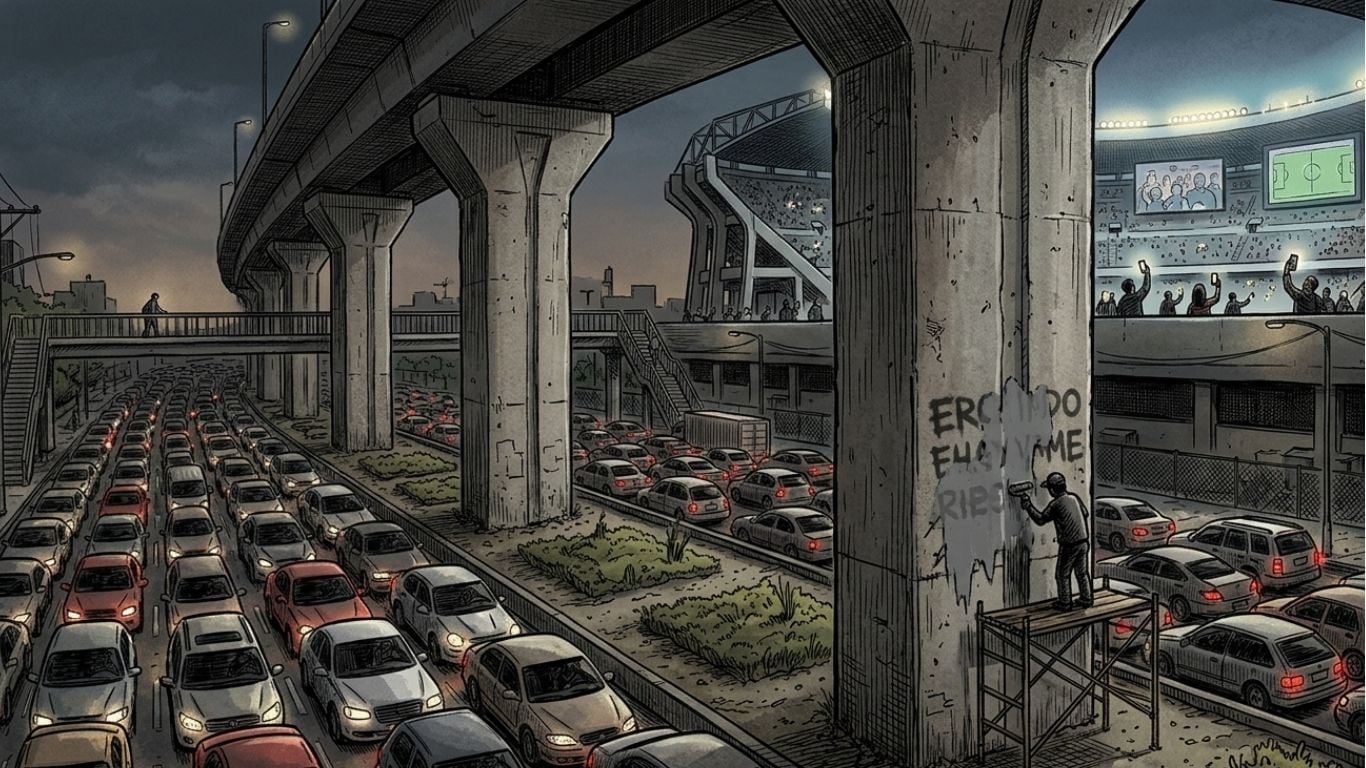 Caos y Contrastes: Tlalpan bajo la sombra del Mundial