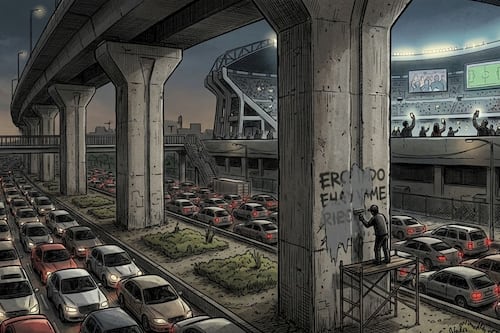 La fiesta de los otros y un mundial desde la banqueta