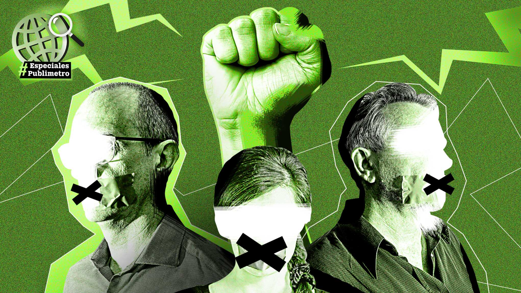 19S: De la esperanza a la mordaza. Arte: Fernanda Villanueva / Publimetro