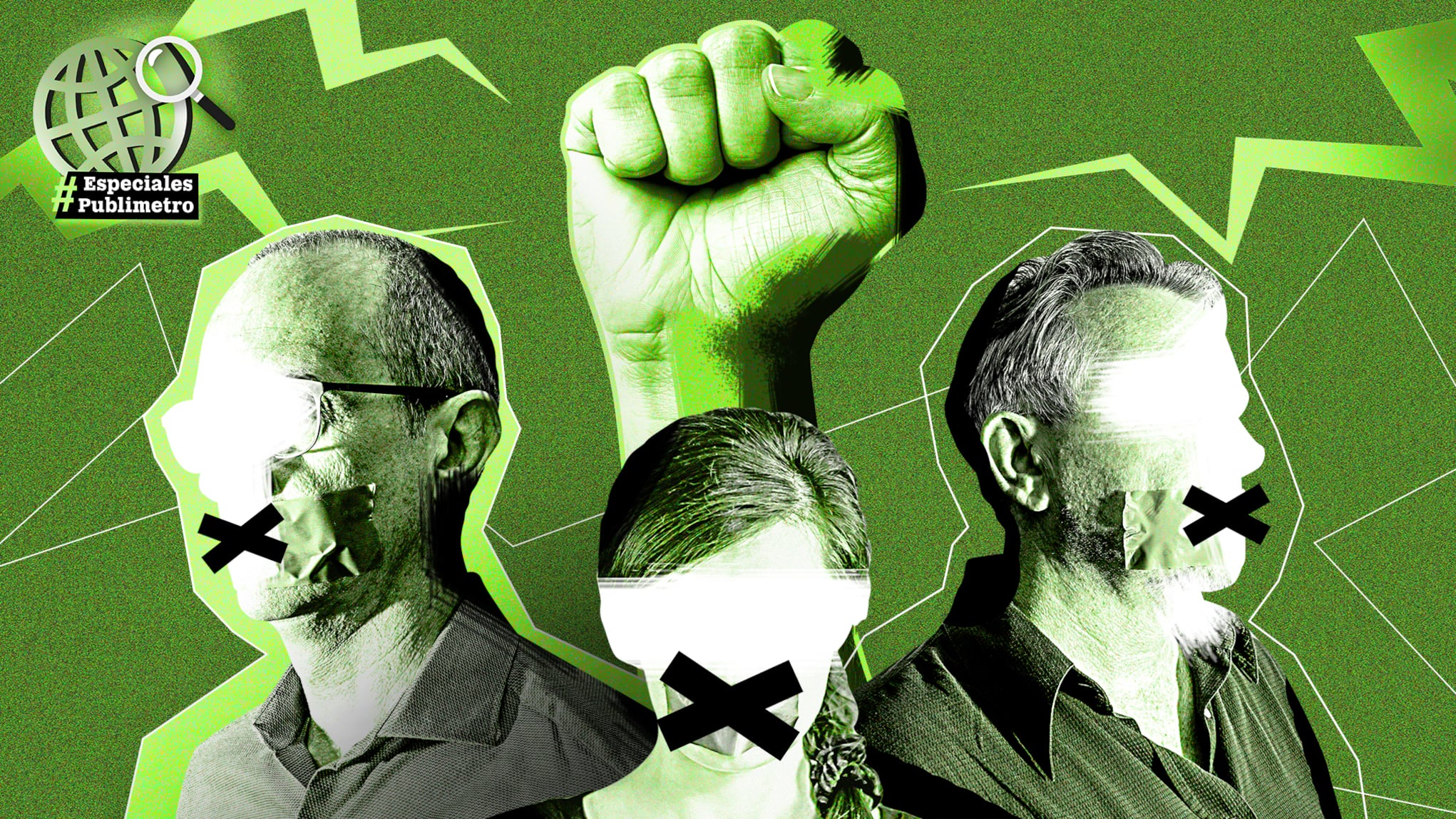 19S: De la esperanza a la mordaza. Arte: Fernanda Villanueva / Publimetro