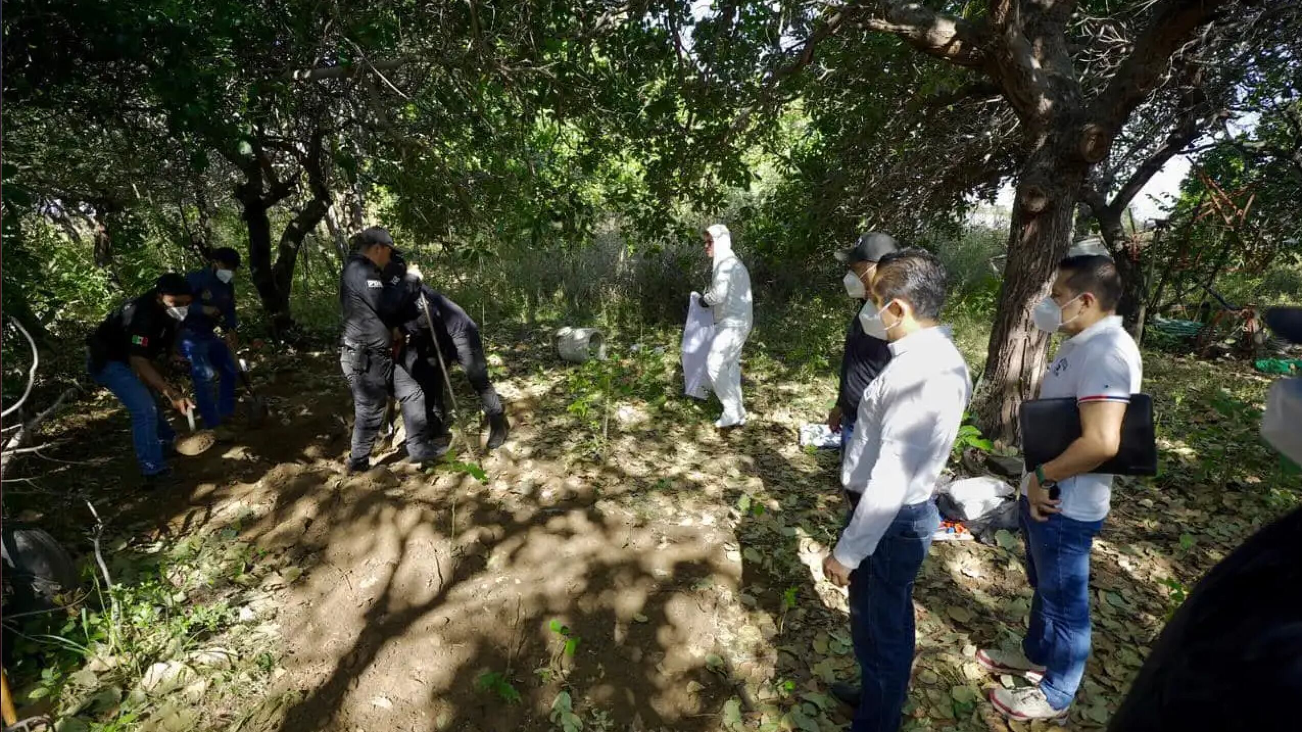 Fosas clandestinas en Chiapas