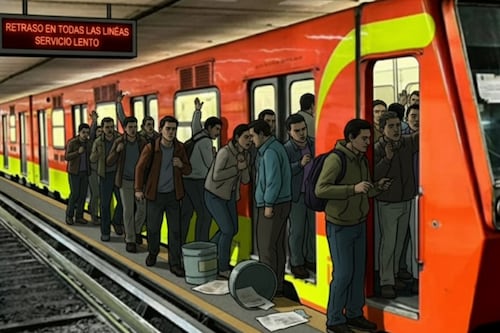 Colapso en el Metro CDMX: líneas 1, 2, 8, A y B operan con demoras severas esta mañana