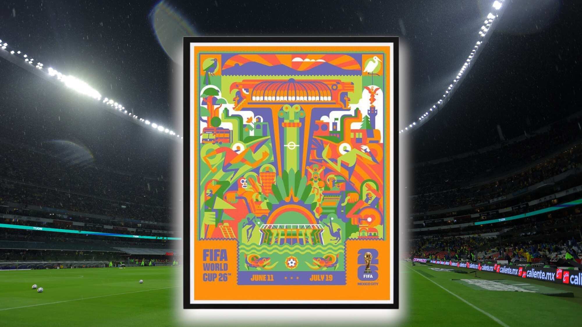 Póster del Mundial 2026 CDMX