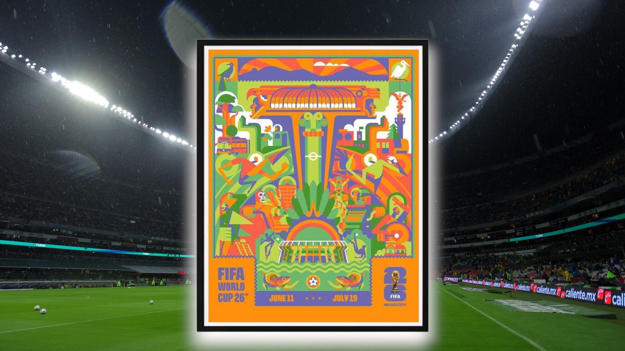 Póster del Mundial 2026 CDMX