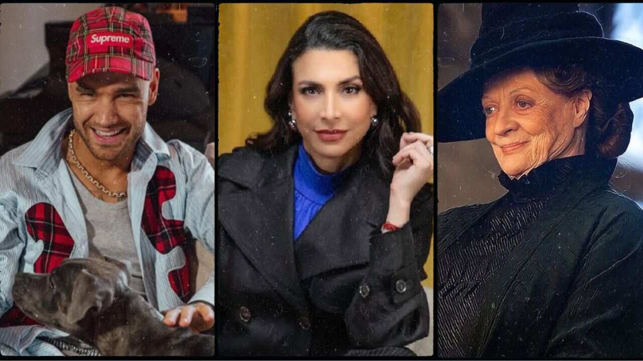 Liam Payne, Verónica Toussaint y Maggie Smith