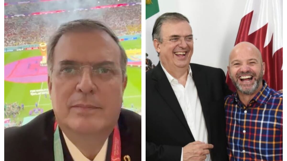 Compartió momentos de la inauguración de Qatar 2022. (Especial)