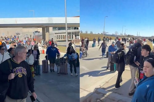 Evacúan aeropuerto de Kansas City por amenaza; cientos de pasajeros salen de la terminal