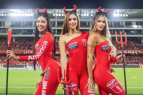 Las Diablas, grupo de porristas del América