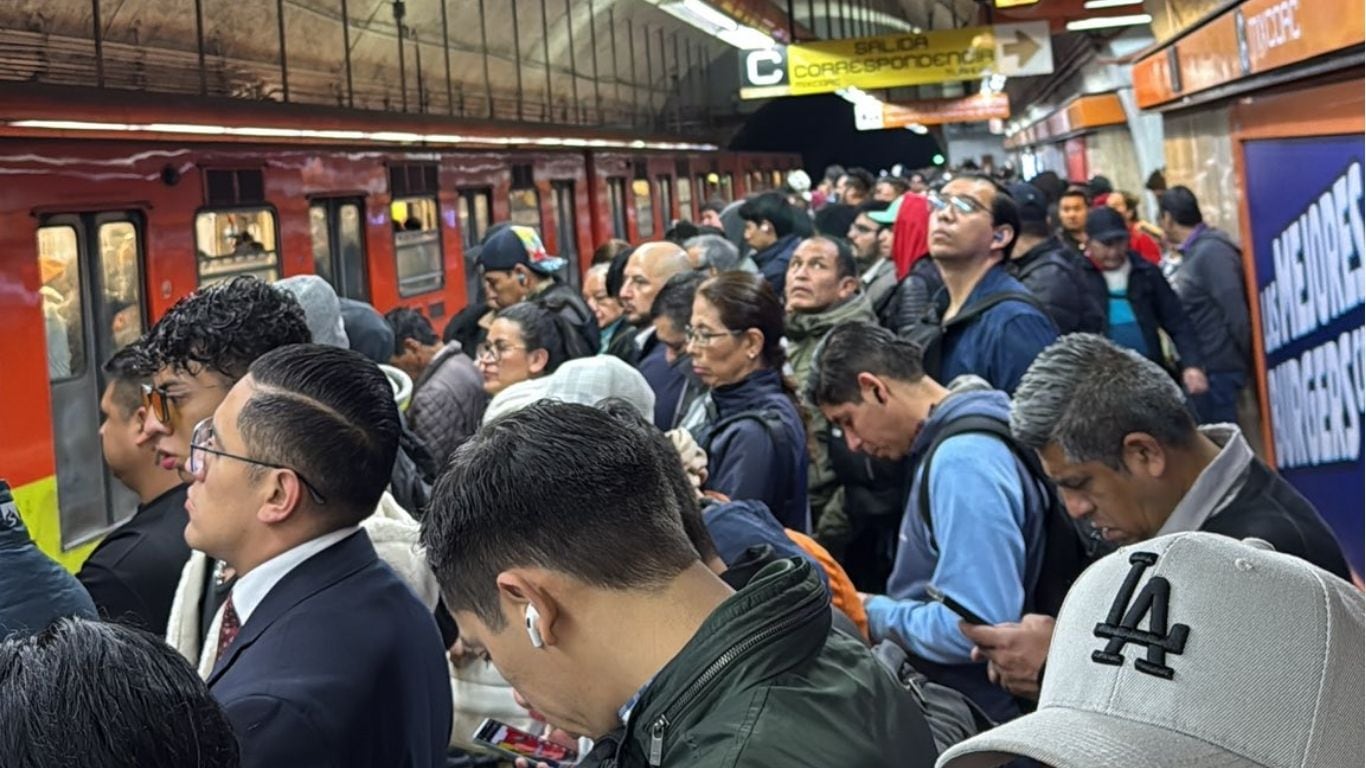 Mal servicio en el Metro de la CDMX