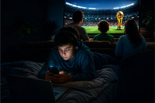 Alertan riesgos digitales para niñas, niños y adolescentes durante el Mundial