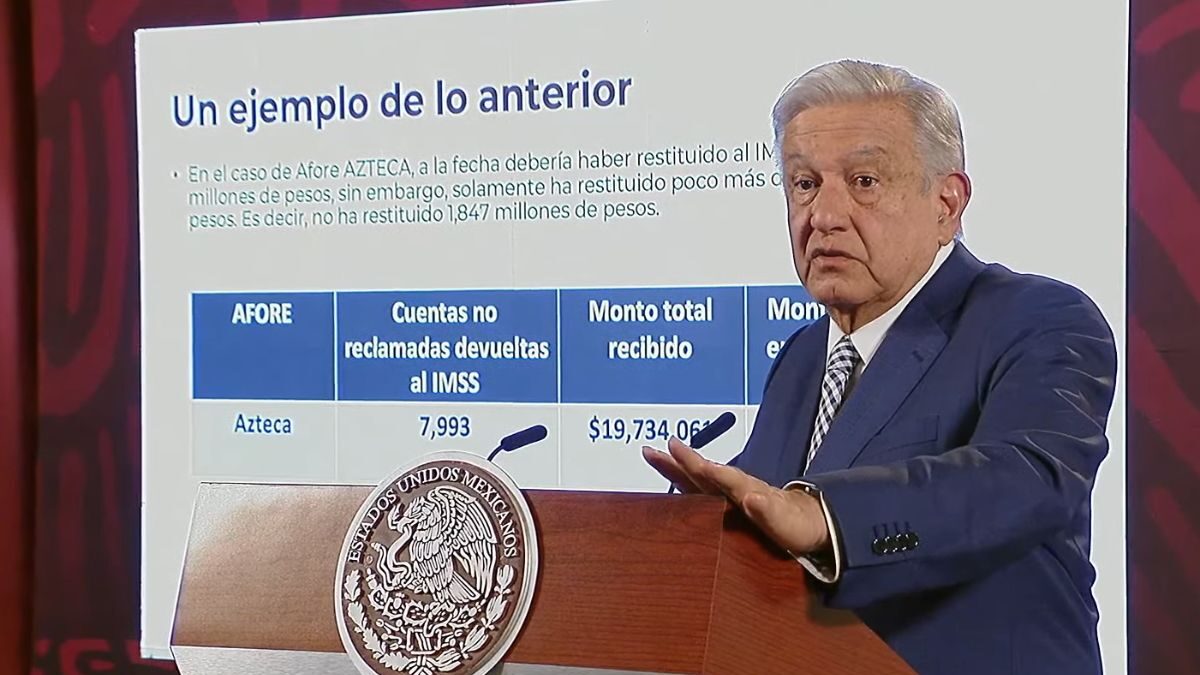 AMLO destapa otra deuda de Salinas Pliego y acusa a TV Azteca de conflicto de interés por manejo de Afores