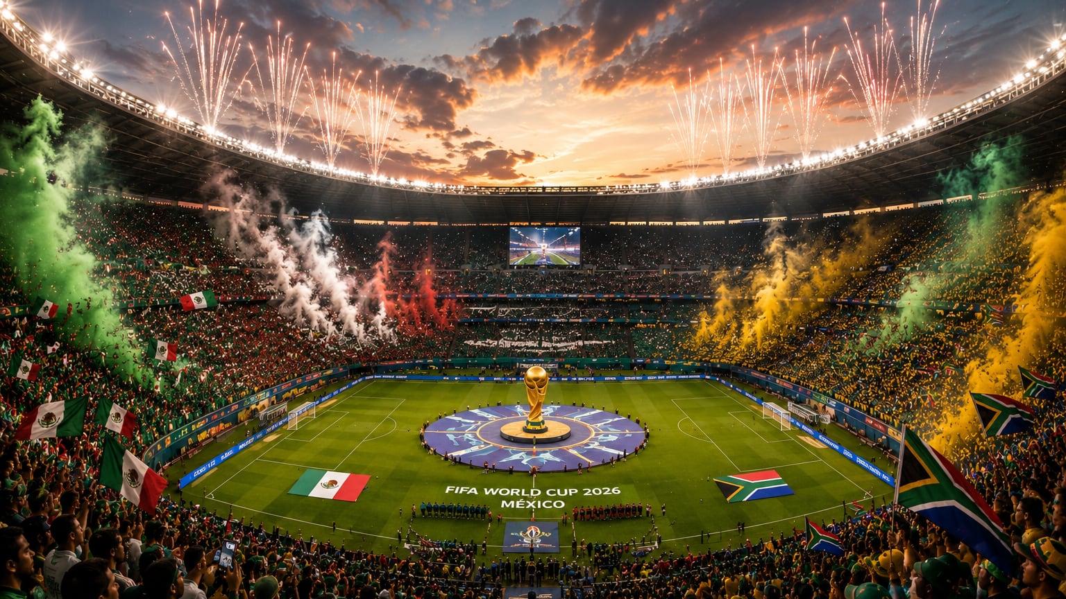 México vs. Sudáfrica se enfrentan en la inauguración del Mundial 2026