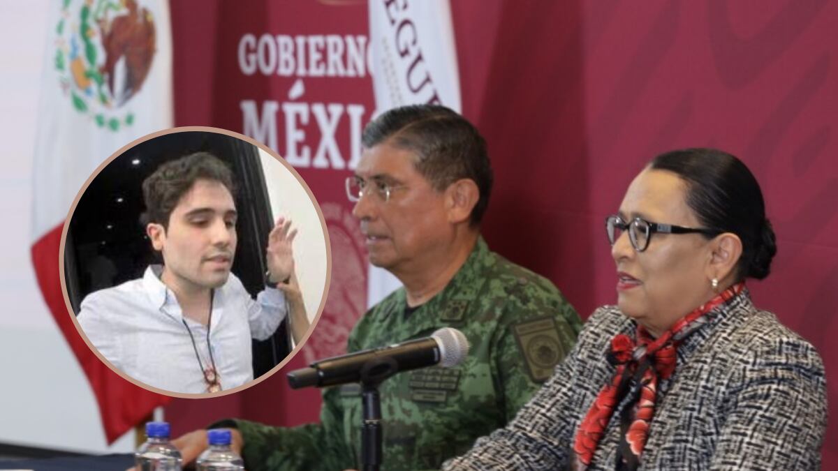 Conferencia sobre la detención de Ovidio Guzmán, hijo del "Chapo" Guzmán