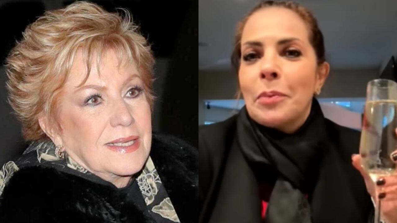 Ana María Alvarado brindó con champán tras ganarle la demanda a su exjefa.