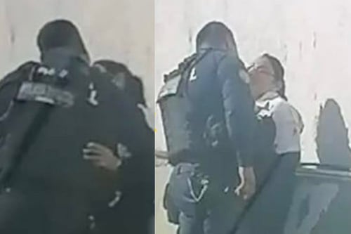 ¿Abrazos, no balazos? Policía del Edomex se besan durante jornada laboral