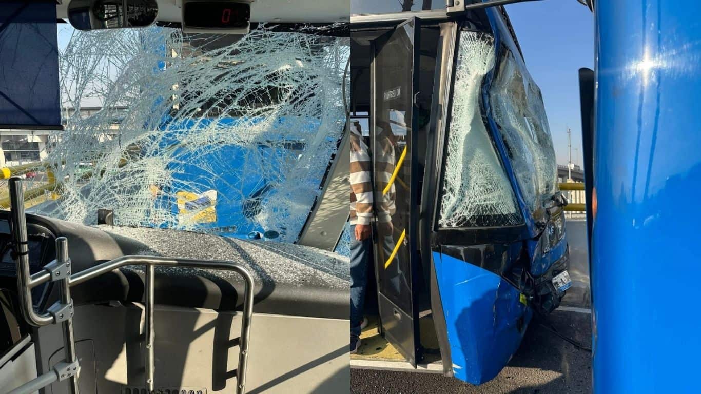 Choque de Trolebús Línea 11