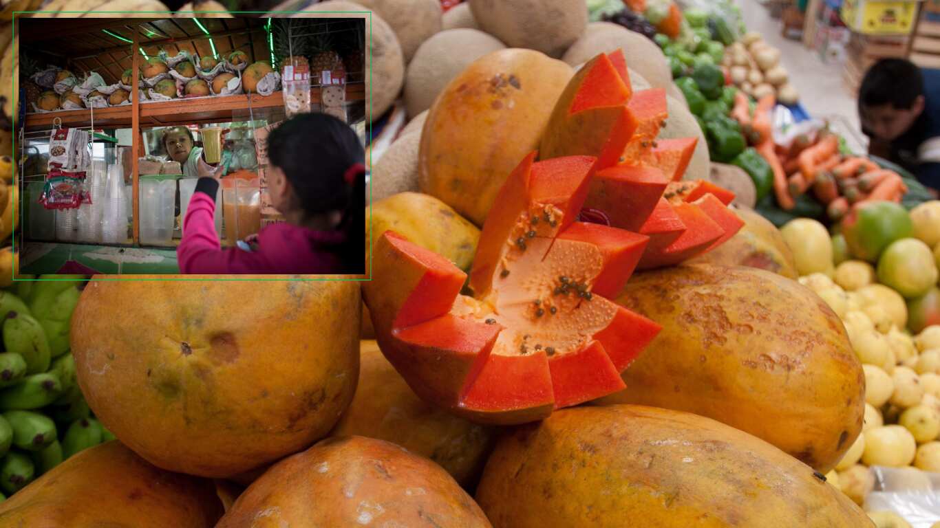 Algunos restaurantes ya eliminaron del menú el jugo de naranja, solo ofrecen melón; mientras que los consumidores gastan más 400 pesos para desayunar fruta.