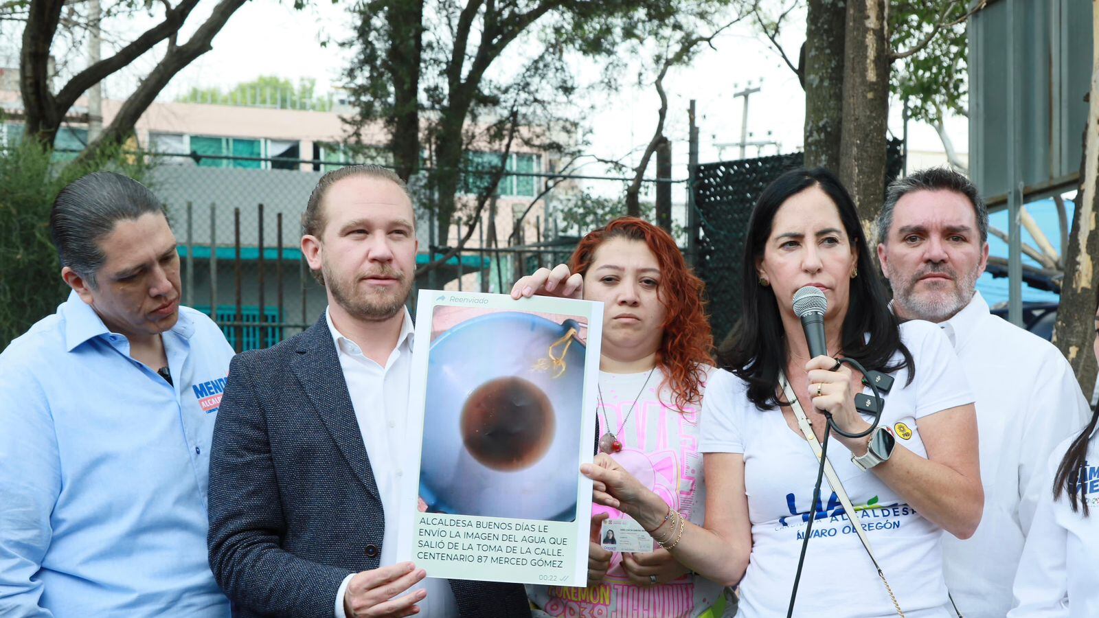 Agua contaminada en Benito Juárez