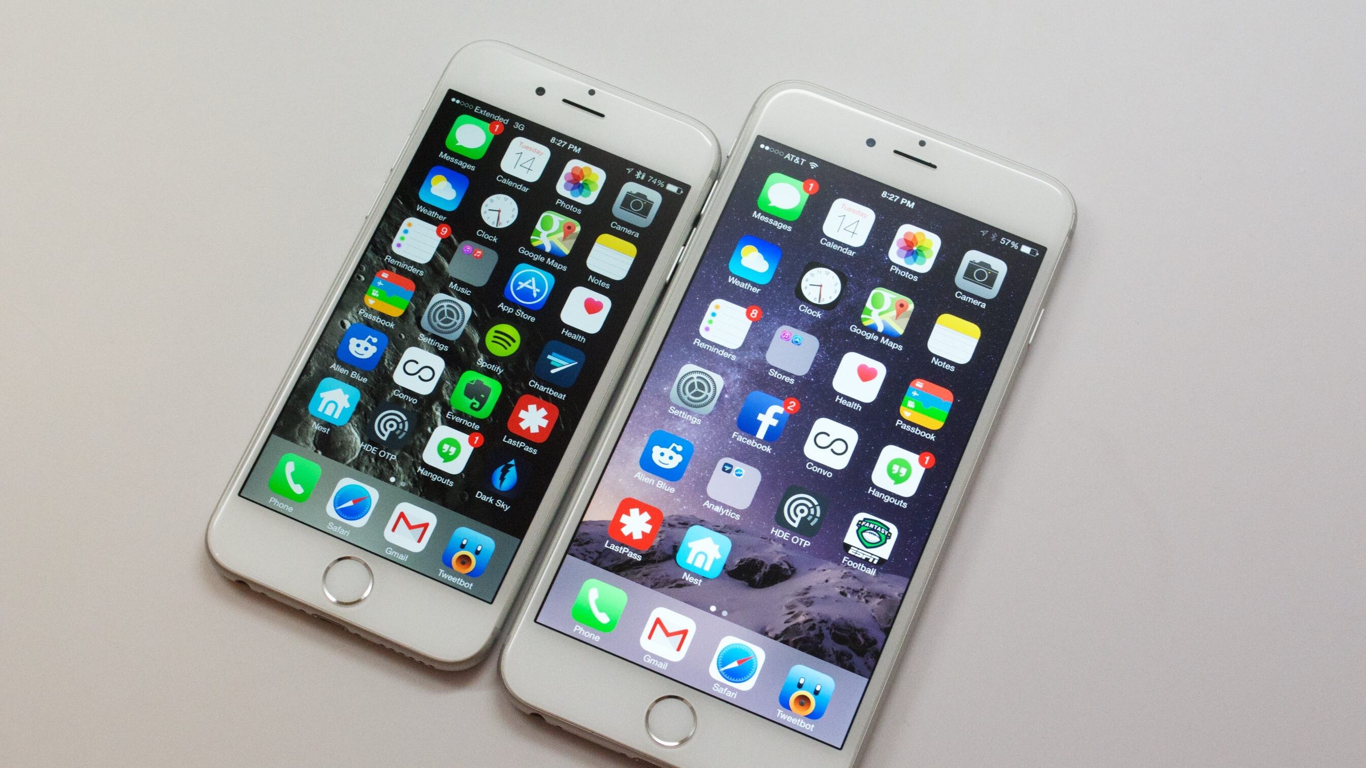 iPhone 6S es uno de los dispositivos en la lista