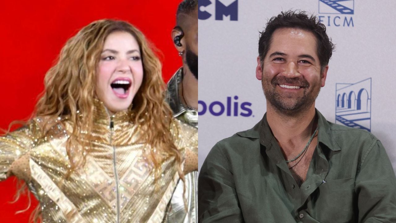 Shakira y Manuel García-Rulfo