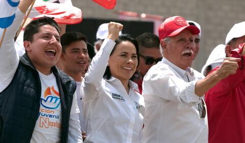 Alejandra del Moral en el día dos de campaña