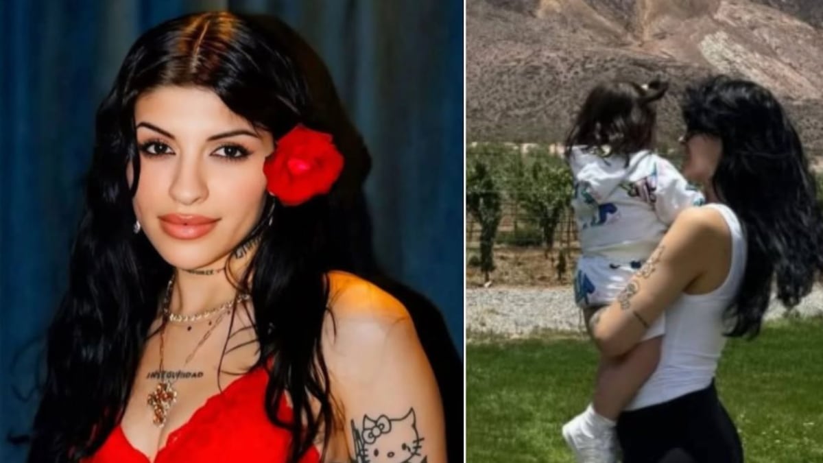 Cazzu reaparece junto a Inti y sorprende lo grande que está: “su cabello ya ha crecido y es más hermoso”