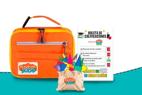 Así puedes obtener un kit de Bonafont Kids.
