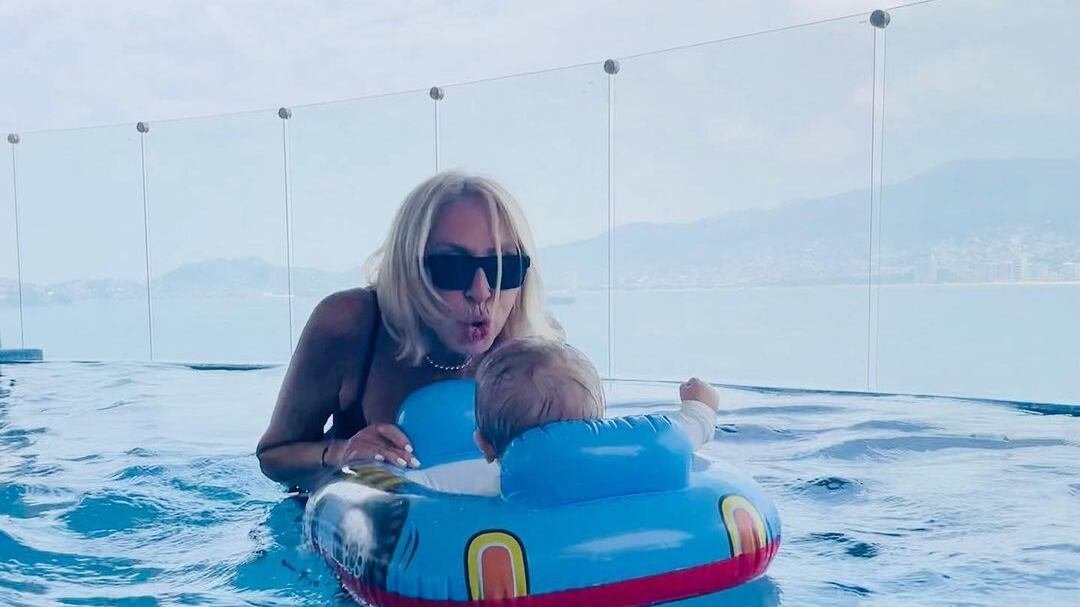 El pequeño cautivó a todos