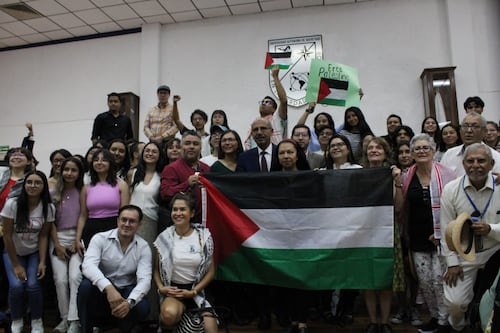 Jornada de Solidaridad Universitaria por Palestina, una lucha que busca justicia