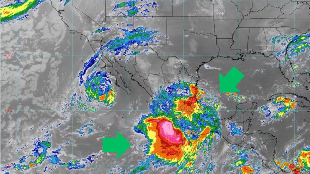 Depresión tropical Diecisiete-E se forma frente a Guerrero; evolucionará a ciclón Raymond