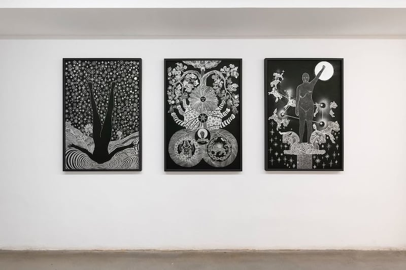 Exposición revelaciones de Marina Vargas