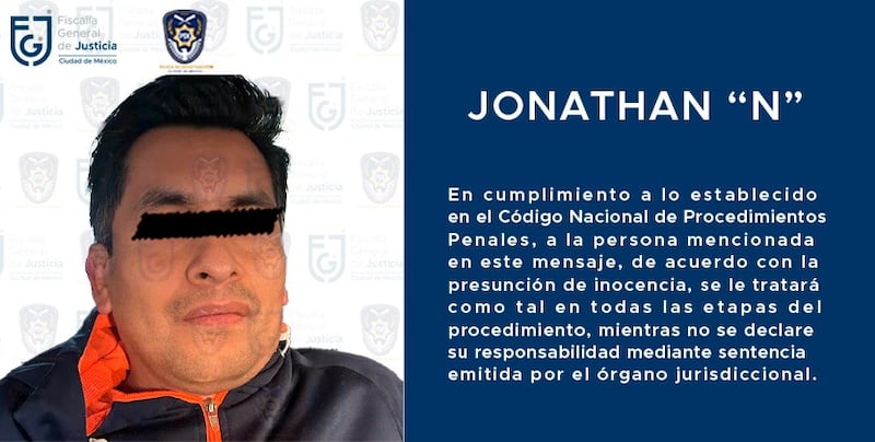 Detienen a acosador de mujeres en calles de la CDMX