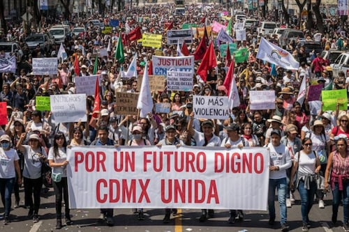 Lunes de quincena y tráfico pesado en CDMX: manifestaciones, cierres y alternativas viales hoy