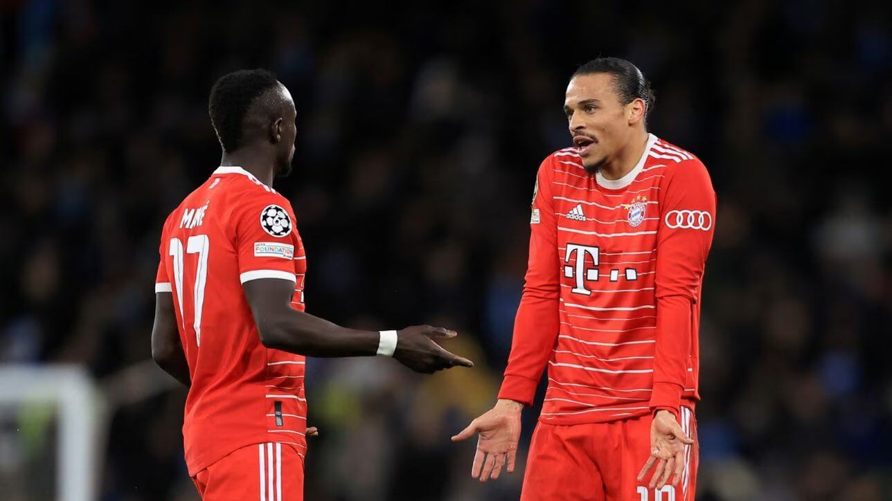 Sadio Mané y Leroy Sané