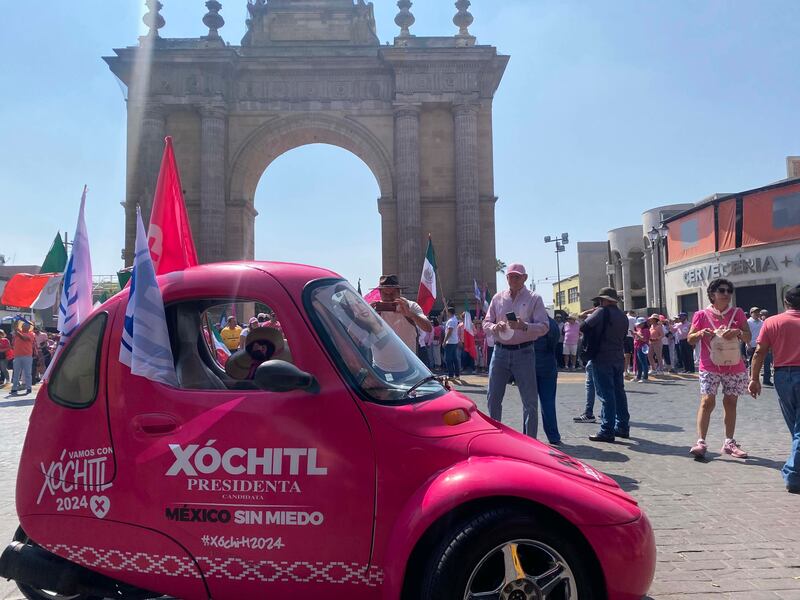 Apoyo a Xóchitl Gálvez.
